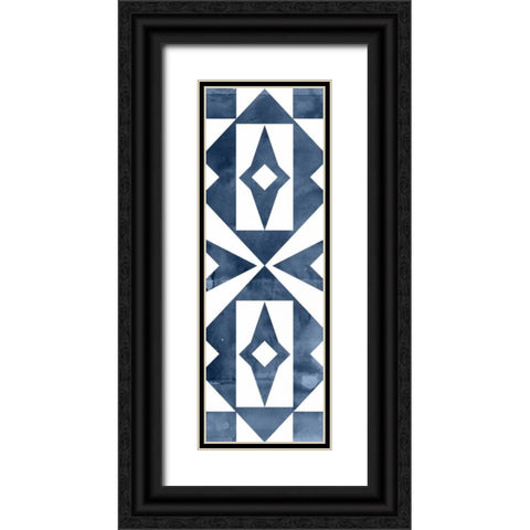 Geocities VIII Black Ornate Wood Framed Art Print with Double Matting by Selkirk, Edward