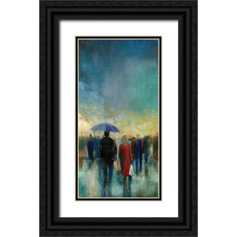 Memories II Black Ornate Wood Framed Art Print with Double Matting by Selkirk, Edward