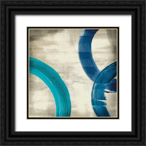 Halcyon I -Mini Black Ornate Wood Framed Art Print with Double Matting by Selkirk, Edward