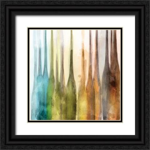 Milano II - Mini Black Ornate Wood Framed Art Print with Double Matting by Selkirk, Edward