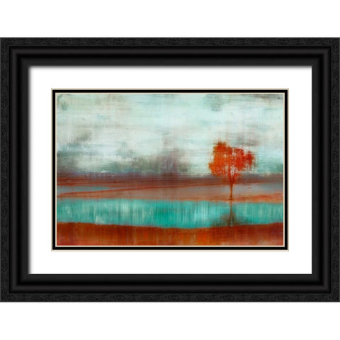 Past Dreams Black Ornate Wood Framed Art Print with Double Matting by Selkirk, Edward