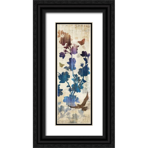 Wallflower Fantasy II Black Ornate Wood Framed Art Print with Double Matting by Selkirk, Edward