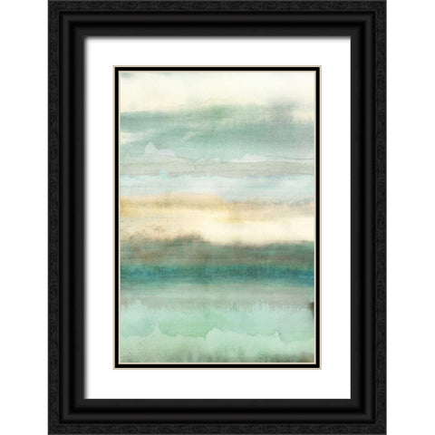 Hazy Impressions Black Ornate Wood Framed Art Print with Double Matting by Selkirk, Edward