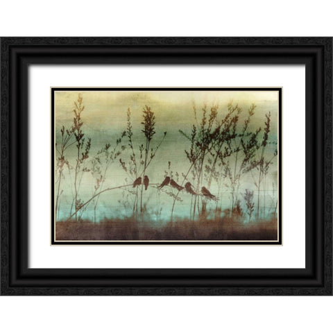 Louisianna Black Ornate Wood Framed Art Print with Double Matting by Selkirk, Edward