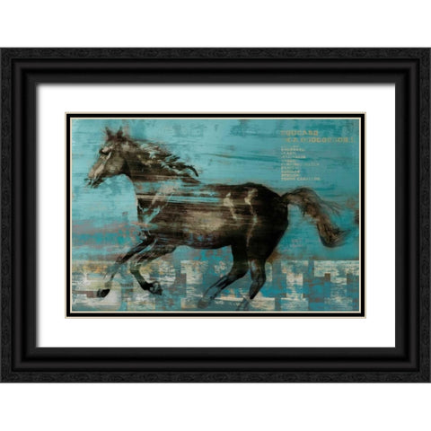 Spirit Black Ornate Wood Framed Art Print with Double Matting by Selkirk, Edward