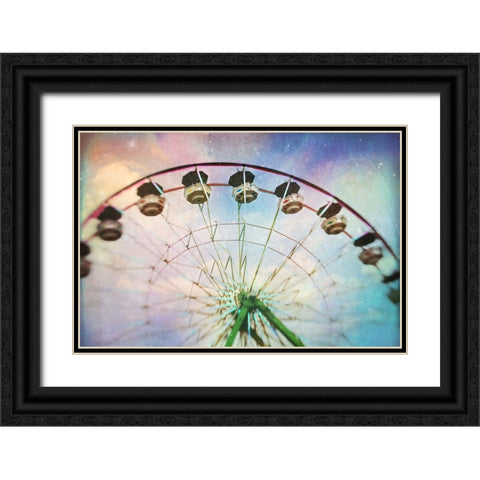 Way up Yonder Black Ornate Wood Framed Art Print with Double Matting by Cook, Sylvia