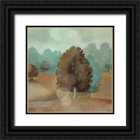Perry Hill II Black Ornate Wood Framed Art Print with Double Matting by Litvak, Steve