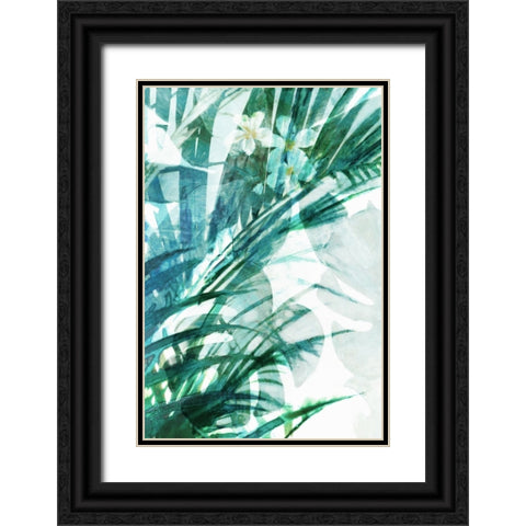 Through the Tropic Black Ornate Wood Framed Art Print with Double Matting by Theodosiou, Matina
