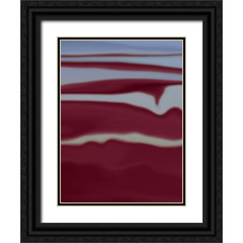 Sandstorm Black Ornate Wood Framed Art Print with Double Matting by Petra Trimmel