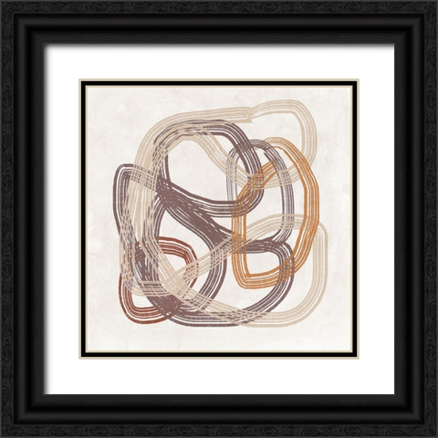 Trinity I  Black Ornate Wood Framed Art Print with Double Matting by J:L Design