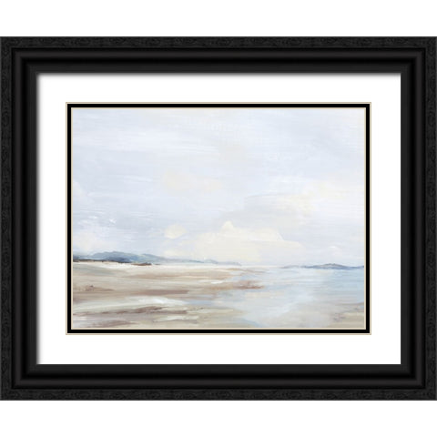 Tranquility of Water II Black Ornate Wood Framed Art Print with Double Matting by Mavis, Luna