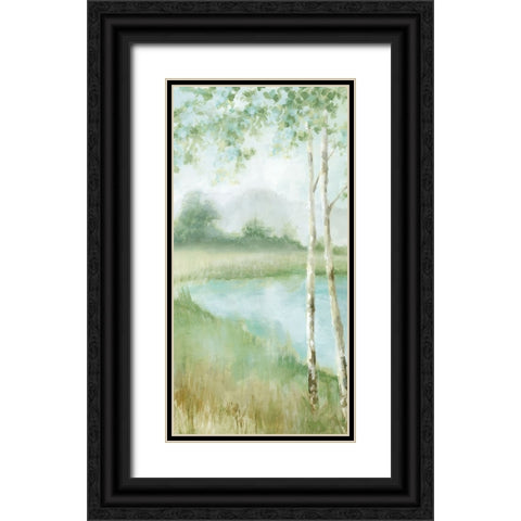 Birchwood Enchantment II Black Ornate Wood Framed Art Print with Double Matting by Mavis, Luna