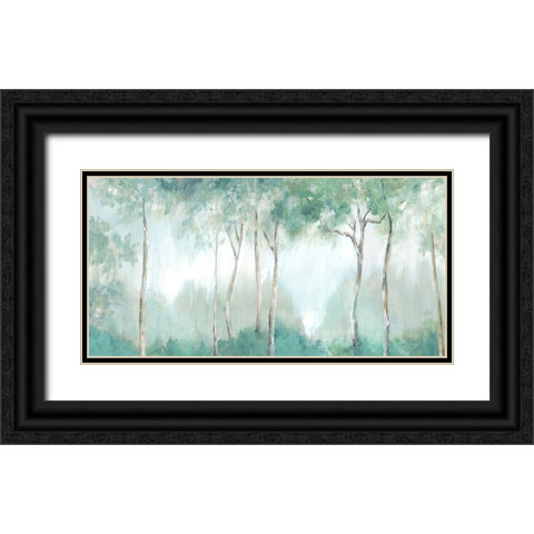 Majestic Redwoods Black Ornate Wood Framed Art Print with Double Matting by Mavis, Luna