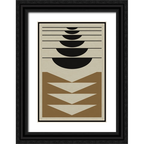 Dipped Black Ornate Wood Framed Art Print with Double Matting by Williams, Gary