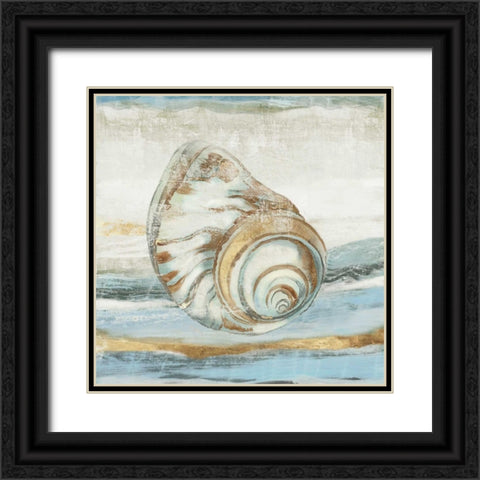 Pacific Touch II Black Ornate Wood Framed Art Print with Double Matting by Wilson, Aimee