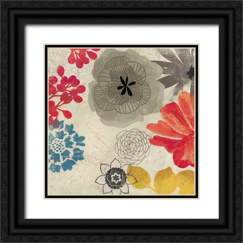 Danica II - Mini Black Ornate Wood Framed Art Print with Double Matting by Wilson, Aimee