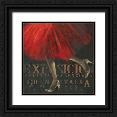 Exposicion Black Ornate Wood Framed Art Print with Double Matting by Wilson, Aimee