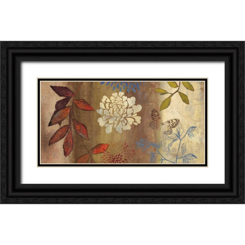 Natura I Black Ornate Wood Framed Art Print with Double Matting by Wilson, Aimee