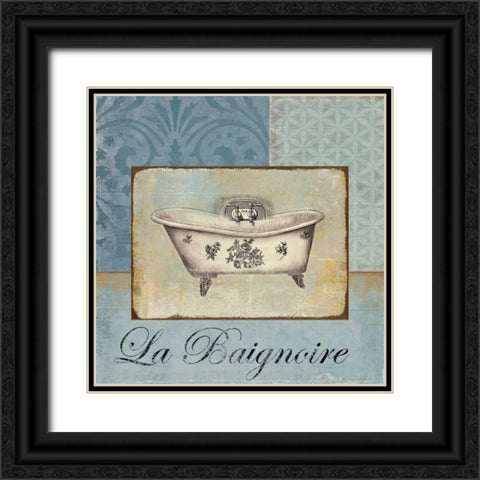 La Bagnoire Black Ornate Wood Framed Art Print with Double Matting by Wilson, Aimee