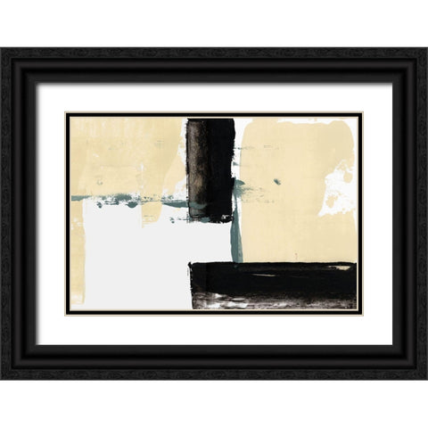 Simple Things I Black Ornate Wood Framed Art Print with Double Matting by cartissi