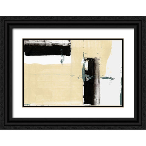 Simple Things II Black Ornate Wood Framed Art Print with Double Matting by cartissi