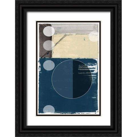 Bluff Block I  Black Ornate Wood Framed Art Print with Double Matting by cartissi