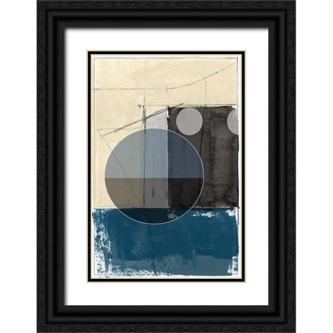 Bluff Block II  Black Ornate Wood Framed Art Print with Double Matting by cartissi