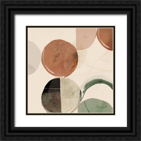 Swing I  Black Ornate Wood Framed Art Print with Double Matting by Hazel J