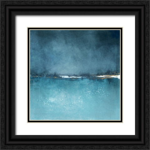 Ocean Dreaming I  Black Ornate Wood Framed Art Print with Double Matting by Zalewski, Christine