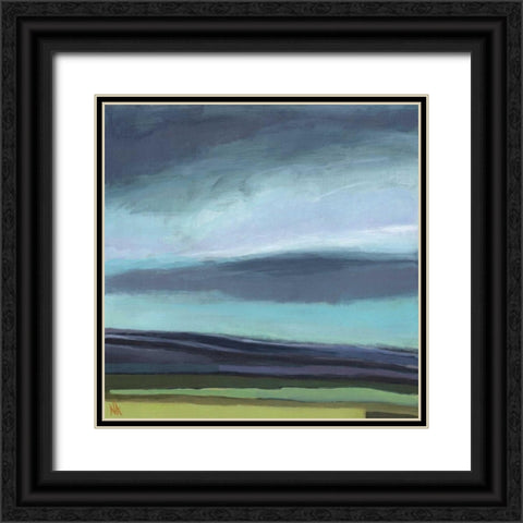 Dew on My Boots Black Ornate Wood Framed Art Print with Double Matting by Arden, Niki