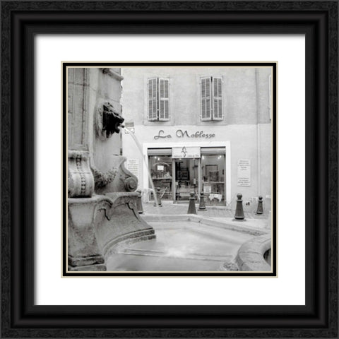 La Noblesse - 2 Black Ornate Wood Framed Art Print with Double Matting by Blaustein, Alan