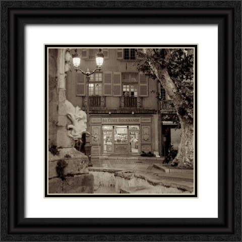 Marketplace - 41 Black Ornate Wood Framed Art Print with Double Matting by Blaustein, Alan