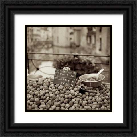 Marketplace - 39 Black Ornate Wood Framed Art Print with Double Matting by Blaustein, Alan