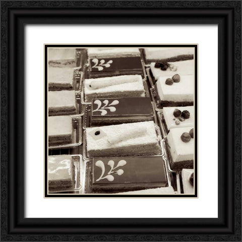 Marketplace - 30 Black Ornate Wood Framed Art Print with Double Matting by Blaustein, Alan