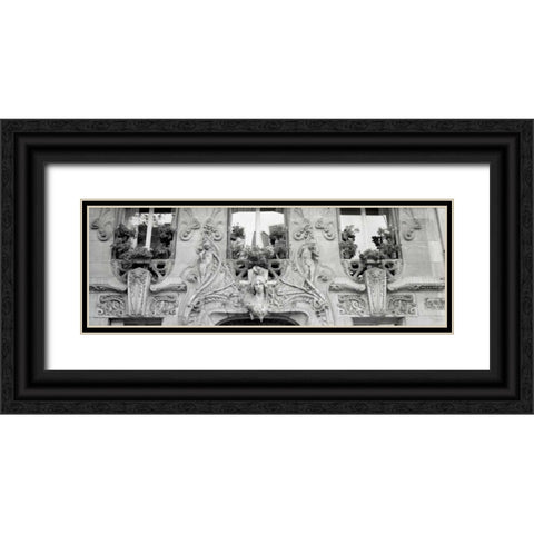 Art Dec Maison - 1 Black Ornate Wood Framed Art Print with Double Matting by Blaustein, Alan