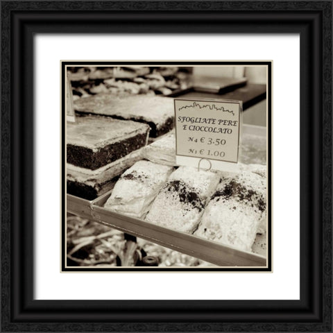 Marketplace - 28 Black Ornate Wood Framed Art Print with Double Matting by Blaustein, Alan