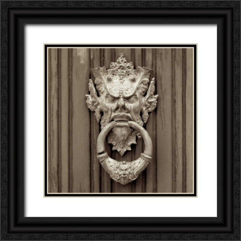 La Porta Soprammobile - 1 Black Ornate Wood Framed Art Print with Double Matting by Blaustein, Alan