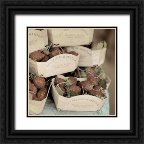 Marketplace - 15 Black Ornate Wood Framed Art Print with Double Matting by Blaustein, Alan