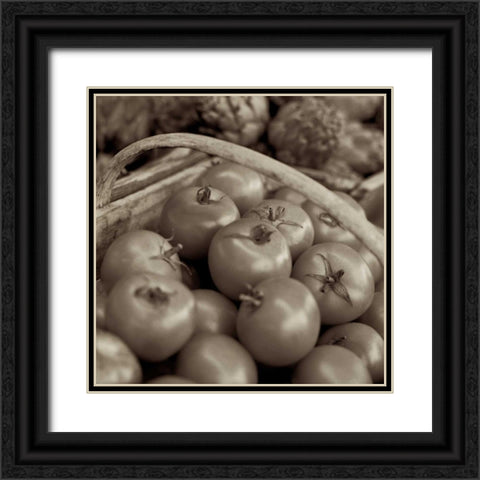 Marketplace - 23 Black Ornate Wood Framed Art Print with Double Matting by Blaustein, Alan
