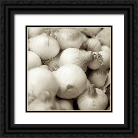 Marketplace - 20 Black Ornate Wood Framed Art Print with Double Matting by Blaustein, Alan