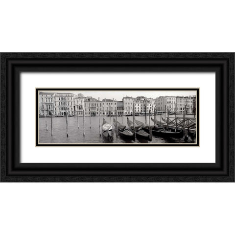 Venice By Day Black Ornate Wood Framed Art Print with Double Matting by Blaustein, Alan