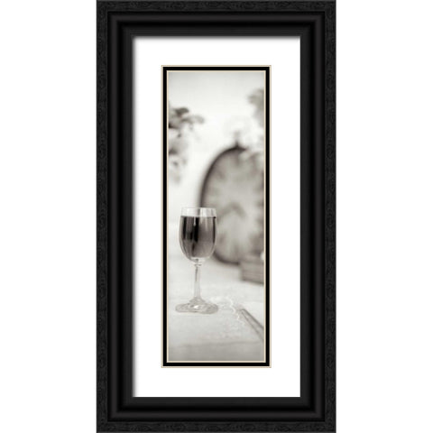 Wine - 5 Black Ornate Wood Framed Art Print with Double Matting by Blaustein, Alan