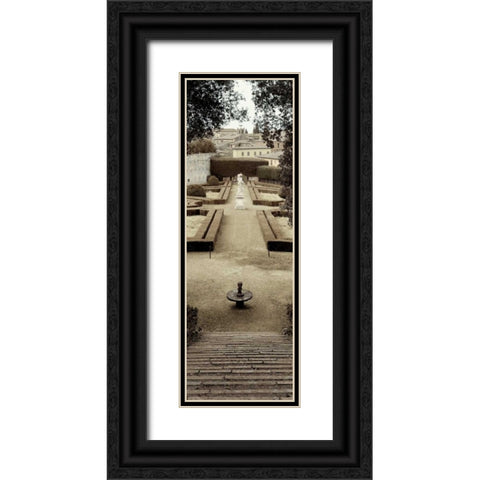Tuscany - 16 Black Ornate Wood Framed Art Print with Double Matting by Blaustein, Alan