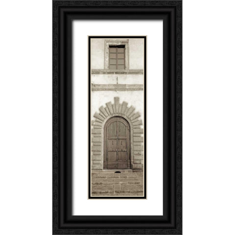 Tuscany - 3 Black Ornate Wood Framed Art Print with Double Matting by Blaustein, Alan