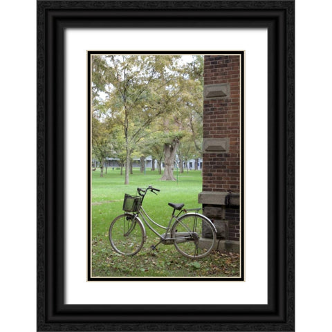 Japan Bicycle - 13 Black Ornate Wood Framed Art Print with Double Matting by Blaustein, Alan