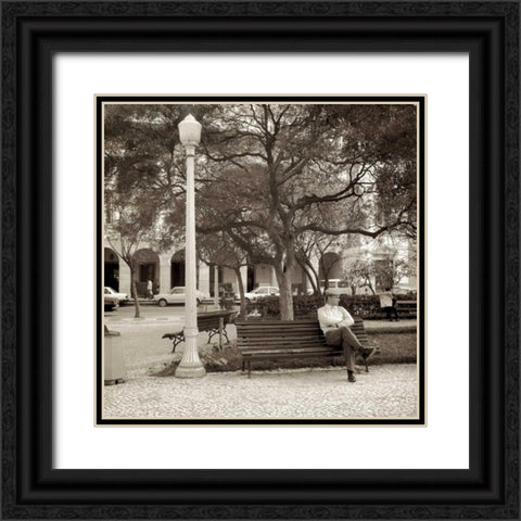 Faro - 1 Black Ornate Wood Framed Art Print with Double Matting by Blaustein, Alan
