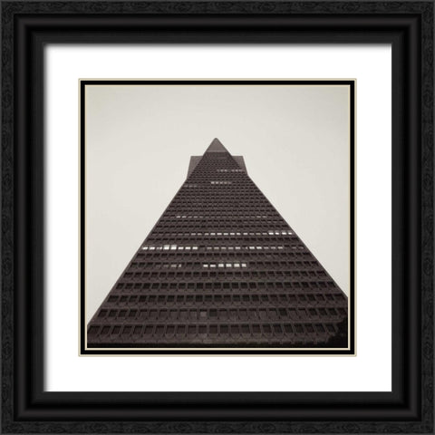 Trans America - 3 Black Ornate Wood Framed Art Print with Double Matting by Blaustein, Alan