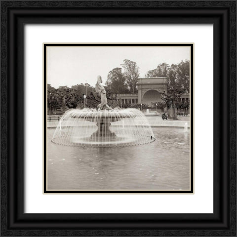 Golden Gate Park - 6 Black Ornate Wood Framed Art Print with Double Matting by Blaustein, Alan