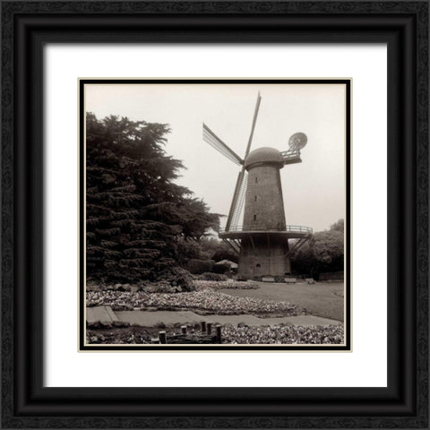 Golden Gate Park - 7 Black Ornate Wood Framed Art Print with Double Matting by Blaustein, Alan