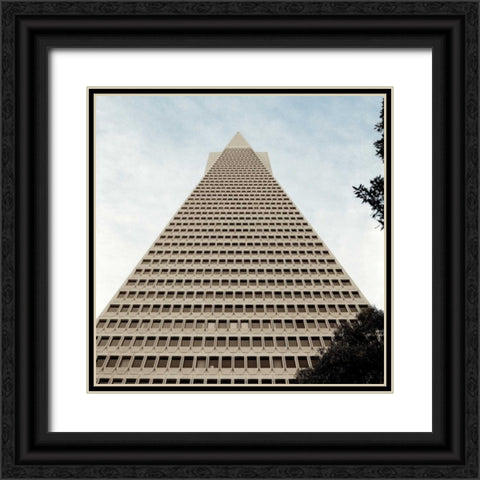 Trans America - 2 Black Ornate Wood Framed Art Print with Double Matting by Blaustein, Alan